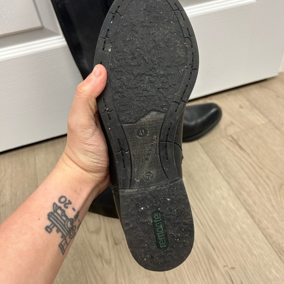 Remonte Women’s Tall Black‎ Boots - Picture 5 of 8